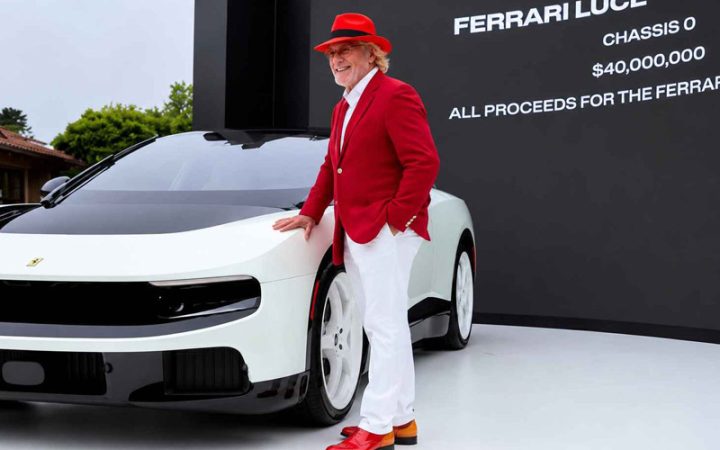 Primeiro Ferrari Luce leiloado por 40 milhões de dólares