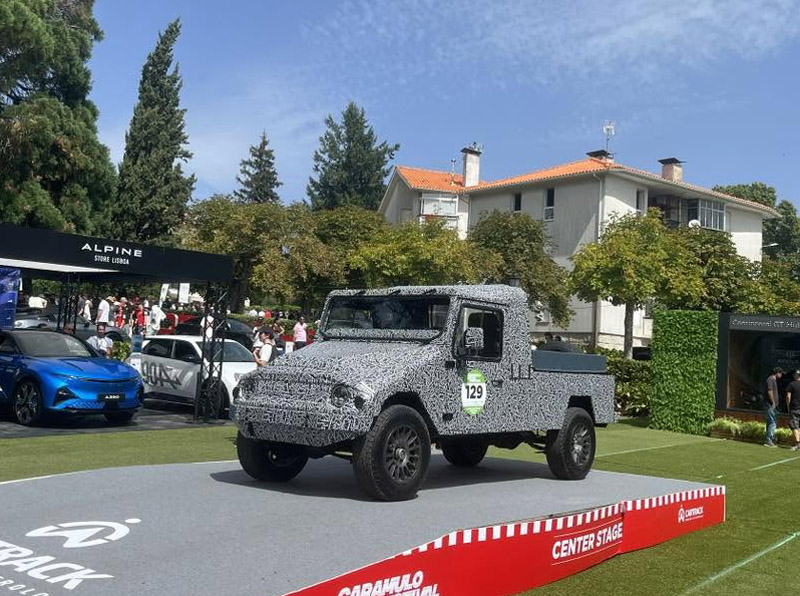 UMM mostrou um protótipo elétrico