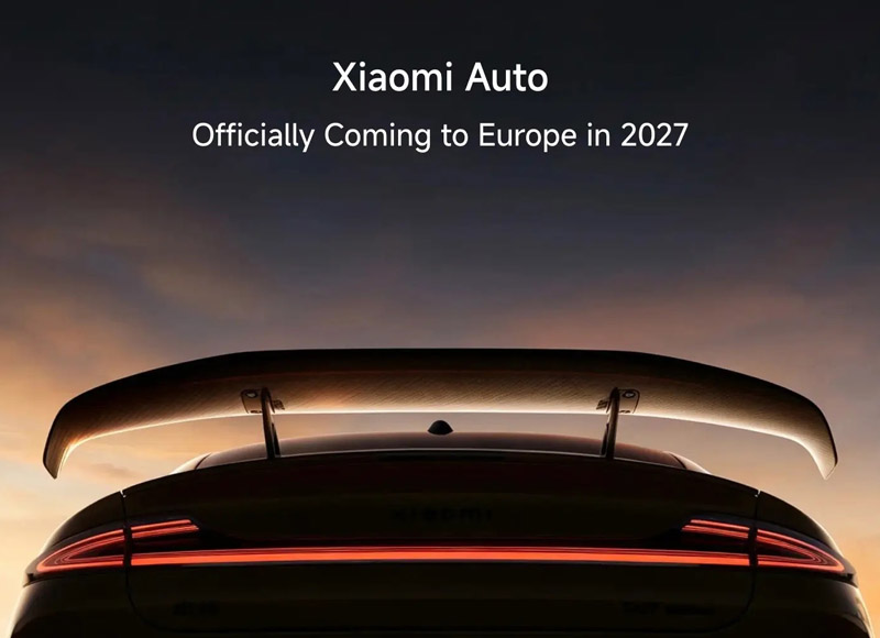 Xiaomi chega à Europa em 2027
